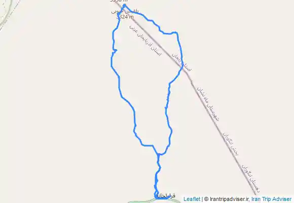 ترک جی پی اس قله بلقیس - Belqeys Peak