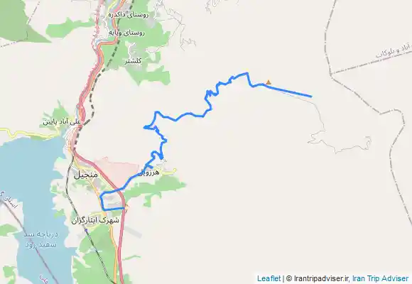 ترک جی پی اس قله ی آسمان سرا