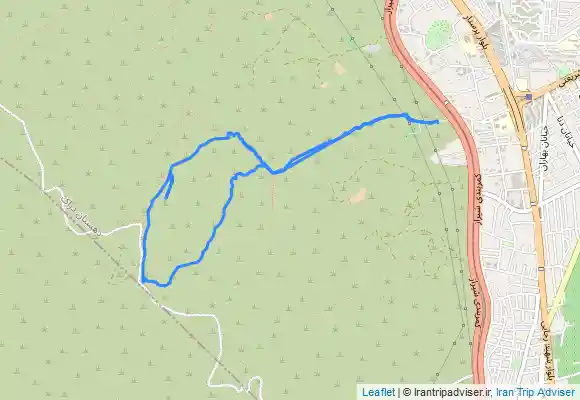 ترک جی پی اس قله اول دراک، استراحتگاه پارسه(غدیریه)