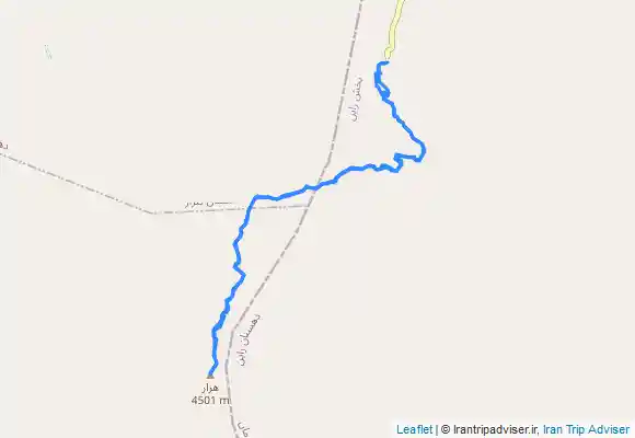 ترک جی پی اس صعود به قله هزار بام استان کرمان