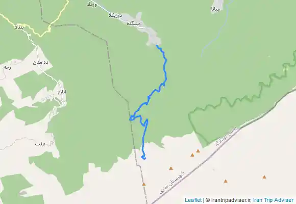 ترک جی پی اس جنگل راش