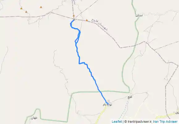 ترک جی پی اس قله شاه جهان