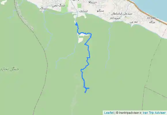 ترک جی پی اس آبشار دارنو