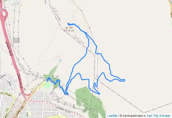 ترک جی پی اس قله بیجی کوه(عظیمه)