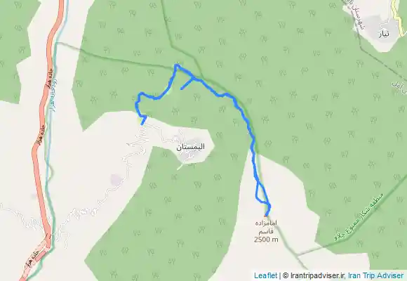 ترک جی پی اس پیمایش از روستای لهاش تا قله امام زاده قاسم چلاو، پنجشنبه ۱۴۰۳/۰۸/۱۰