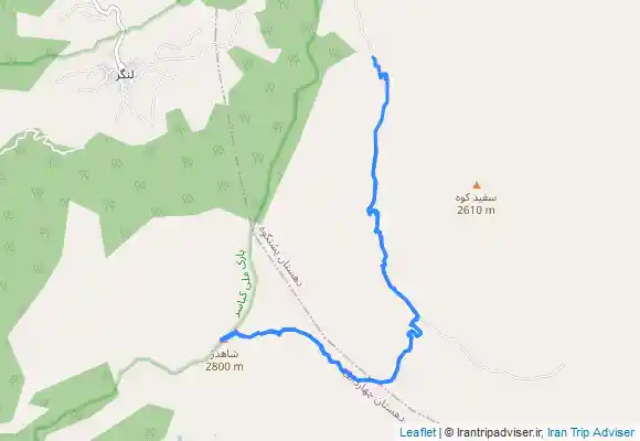 ترک جی پی اس قله شاهدژ