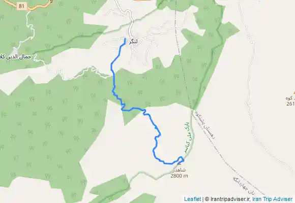 ترک جی پی اس قله شاهدژ - Langar