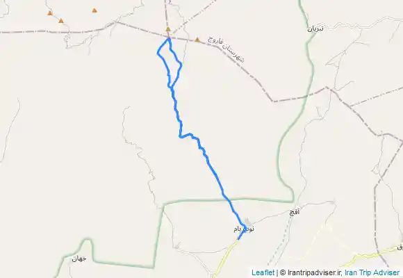 ترک جی پی اس صعود بام استان خراسان شمالی قله طرح سیمرغ