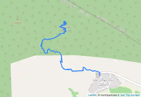 ترک جی پی اس Shapur Cave