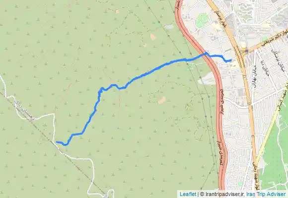 ترک جی پی اس شیراز کوه دراک پناهگاه غدیریه Shiraz - Mount Drak - Ghadiriyeh shelter