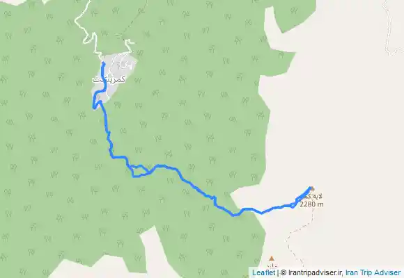 ترک جی پی اس قله عباسعلی