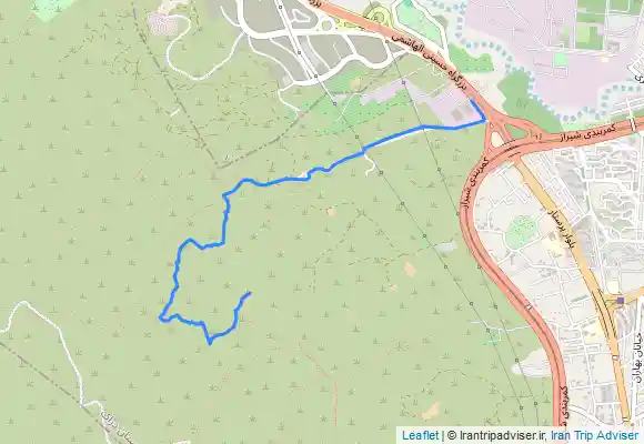 ترک جی پی اس کلبه آبفا دراک،از مسیر دره کاه کشی
