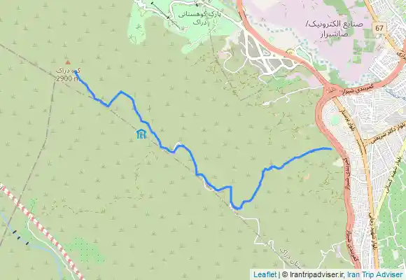 ترک جی پی اس قله دراک صعود زمستانی