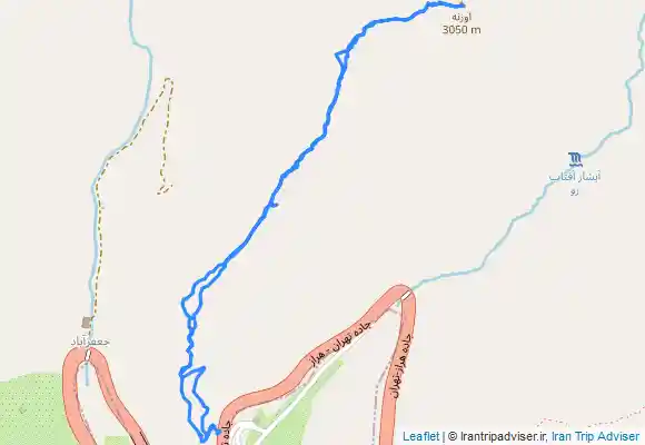 ترک جی پی اس قله لانه عقاب from Mobārakābād