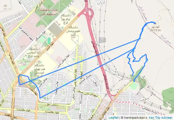 ترک جی پی اس قله بیجی