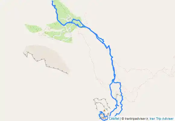 ترک جی پی اس صعود چالشی زمستونه به قله گل اندام