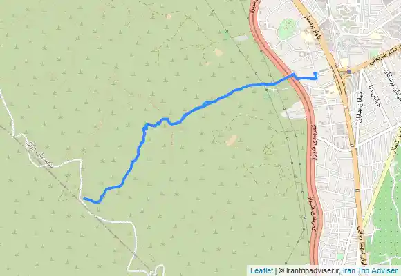 ترک جی پی اس کوه دراک .. شیراز ... شب مانی در پناهگاه غدیریه