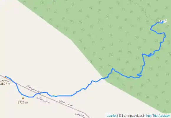 ترک جی پی اس مسير رفت به قله كان صيفي