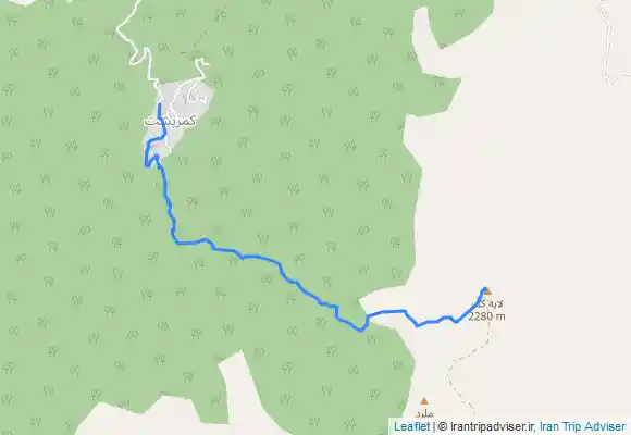 ترک جی پی اس قله عباسعلی