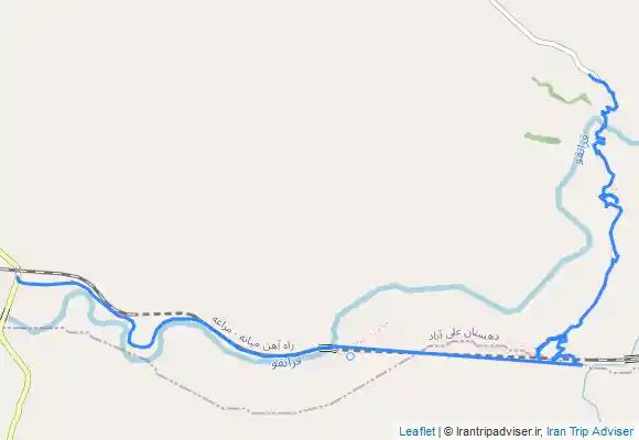 ترک جی پی اس قلعه ضحاک از مسیر تونل