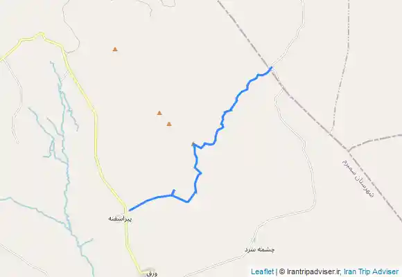 ترک جی پی اس Shenli So'od az Varagh va forod be Astaneh