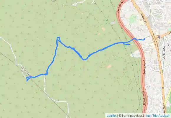 ترک جی پی اس کوهپیمایی دراک شیراز ... از مسیر شماره 2 تا ایستگاه هواشناسی