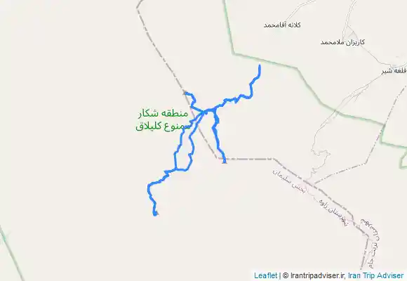 ترک جی پی اس خط الراس قلل غلام اشتر؛ کلیلاغ ؛بردو