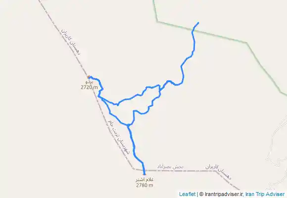 ترک جی پی اس قله بردو