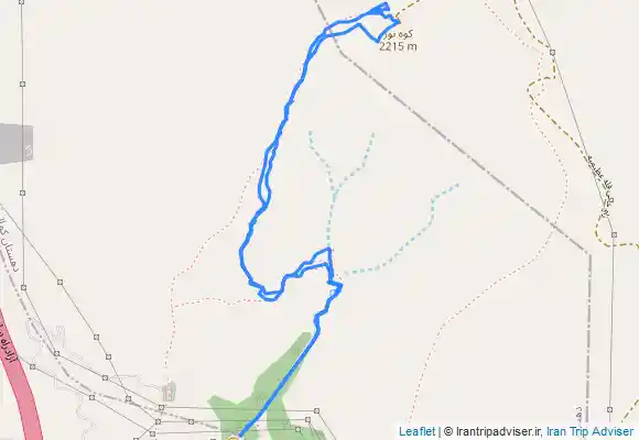 ترک جی پی اس قله عظیمیه بیجی کوه