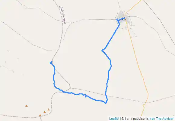 ترک جی پی اس قله هزار