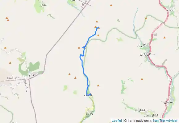 ترک جی پی اس قله بارو ، قله چشمه شاهی ، قله کندر ، قله پهنه حصار از واریش