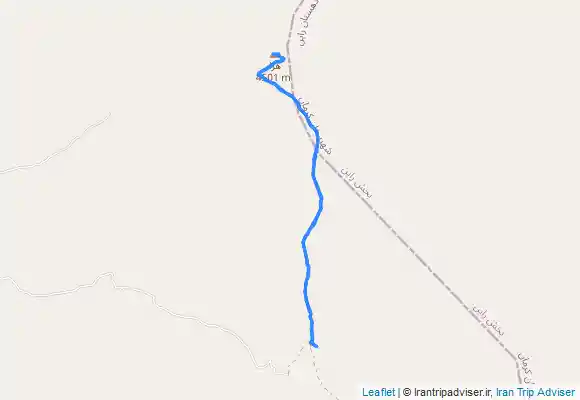 ترک جی پی اس قله هزار کرمان از مسیر روستای باب زنگی