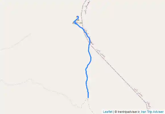 ترک جی پی اس قله هزار کرمان بام استان کرمان ارتفاع ۴۵۰۱ متر از روستای باب زنگی