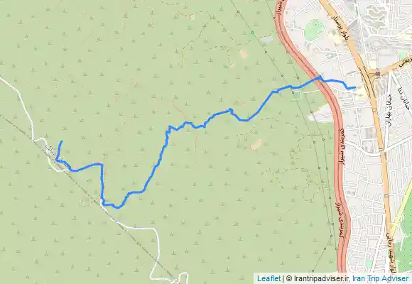 ترک جی پی اس کوه دراک قله شیوا