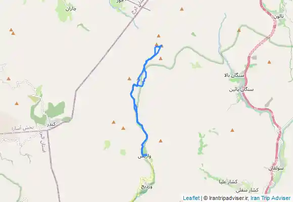 ترک جی پی اس واریش قله چشمه شاهی دشت پهنه حصار قله پهنه حصار