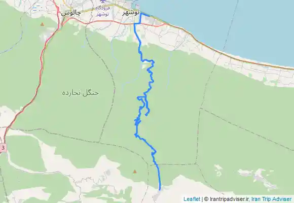 ترک جی پی اس دلسم - ویسر - دریاچه فراخین - مجموعه آبشارهای دارنو - ساحل