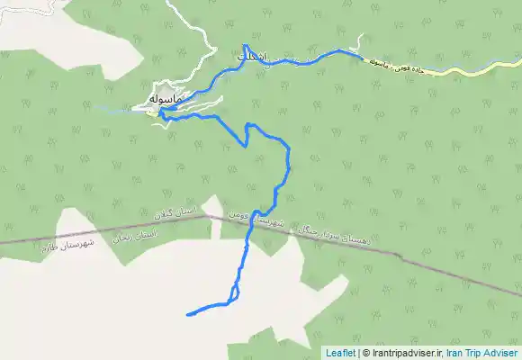 ترک جی پی اس قله کله قندی ماسوله از راه للندیز