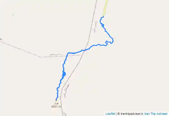 ترک جی پی اس قله هزار از مسیر آبشار راین