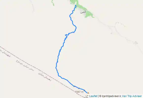 ترک جی پی اس قله پازنان