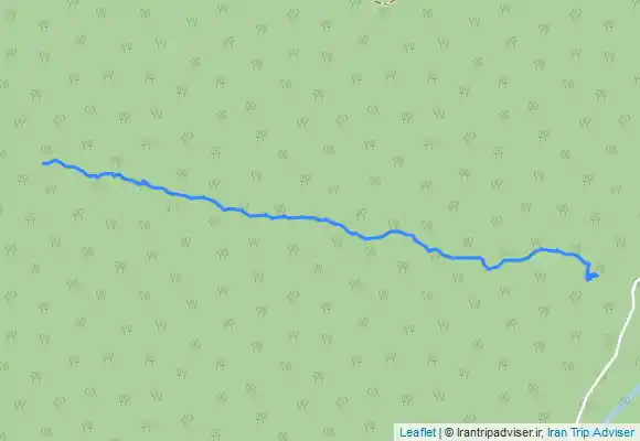 ترک جی پی اس مسیر آبشار لاته