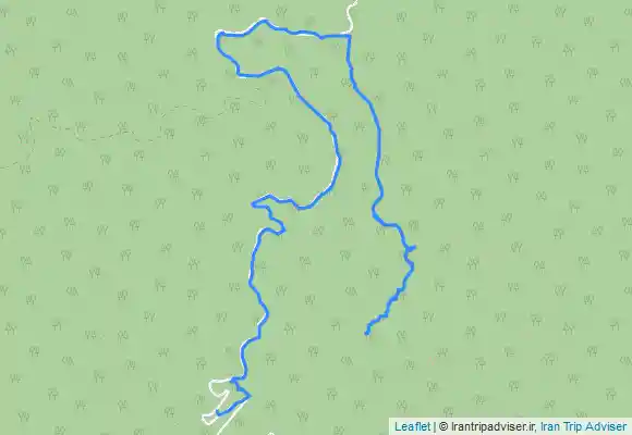 ترک جی پی اس دریاچه فراخین به آبشار دارنو