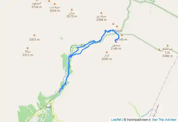 ترک جی پی اس قله ي پرسون