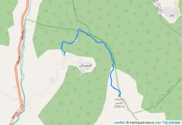 ترک جی پی اس Emamzadeh Ghasem (Alimestan)