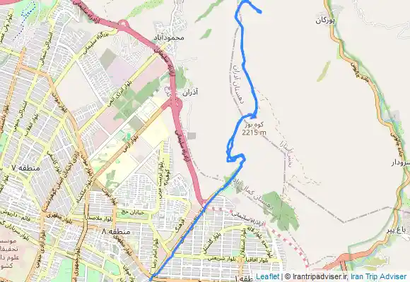 ترک جی پی اس بیجی چشمه پورکان