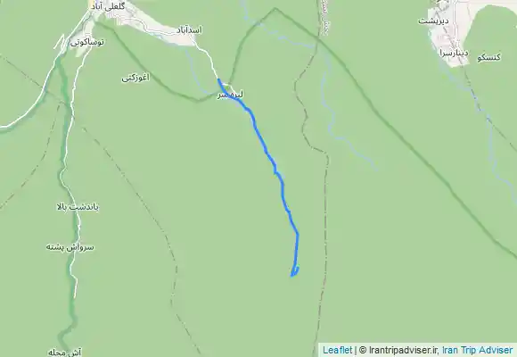 ترک جی پی اس Falak Deh - Līreh Sarآبگرم فلکده از لیره سر