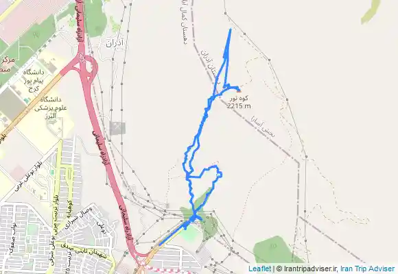 ترک جی پی اس قله بیجی