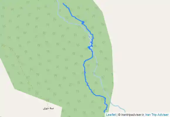 ترک جی پی اس مسیر ابشار زردلیمه ارطرف پل خدا افرین