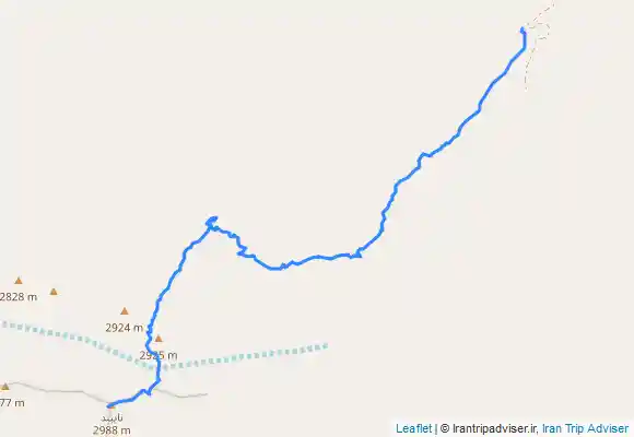 ترک جی پی اس قله نایبند