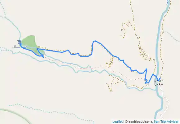 ترک جی پی اس آبشار سنگان