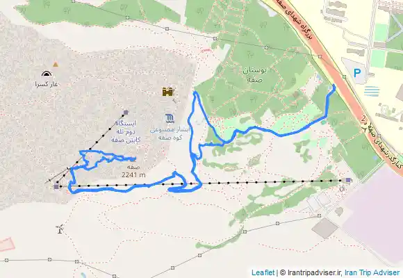 ترک جی پی اس قله صفه  Sofe Peak